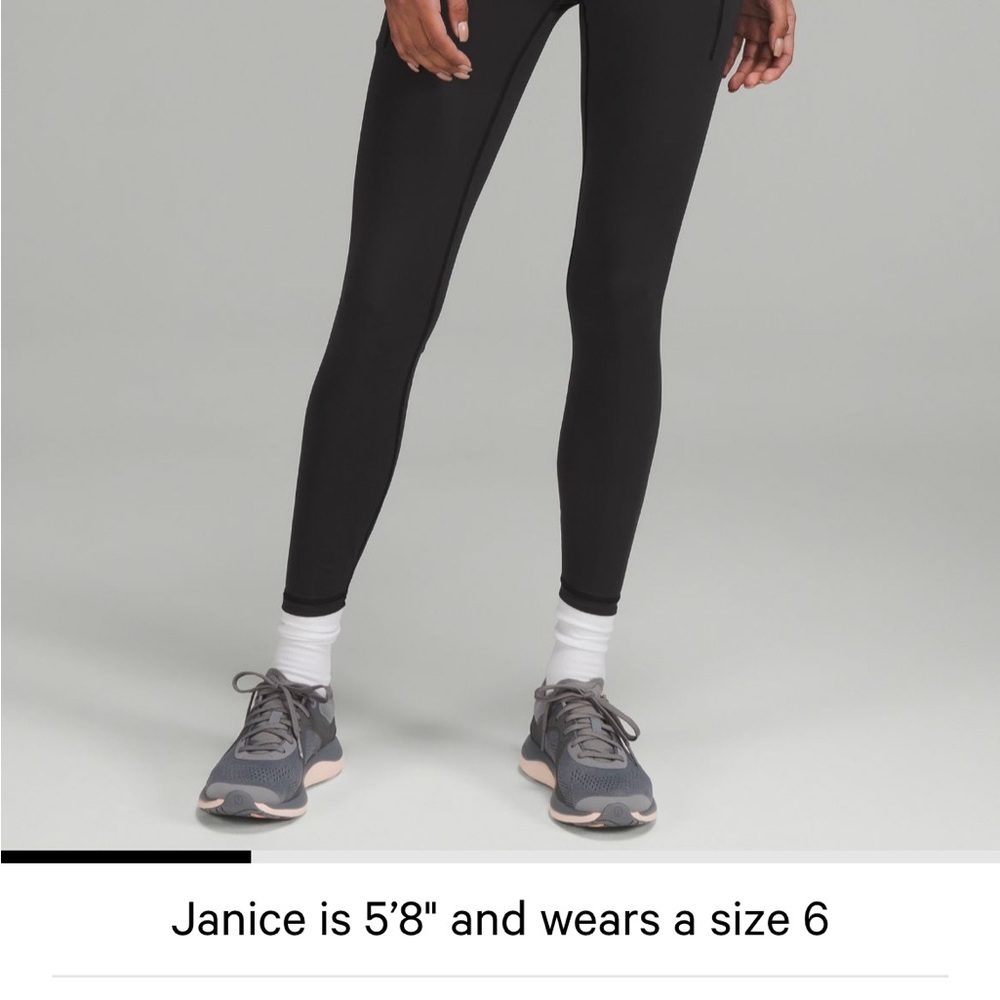 Black Lululemon Leggings NWT size 14 - Picture 2 of 10